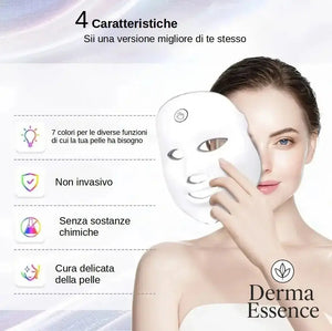 LED MASK- MASCHERA LED PER VISO Derma Èssence