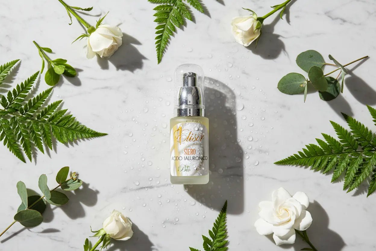 Acido ialuronico viso BIO – benefici e uso nella skincare naturale Derma Èssence