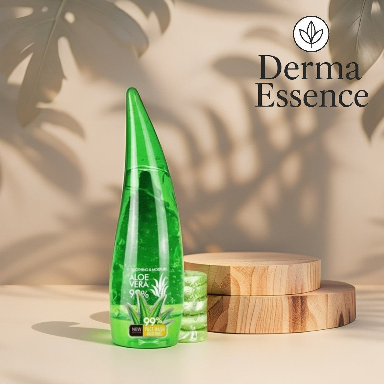 Gel idratante 99% di Aloe vera